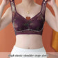 [Rich Women Are Wearing] Lace Buttonless Comfortable Bra-2